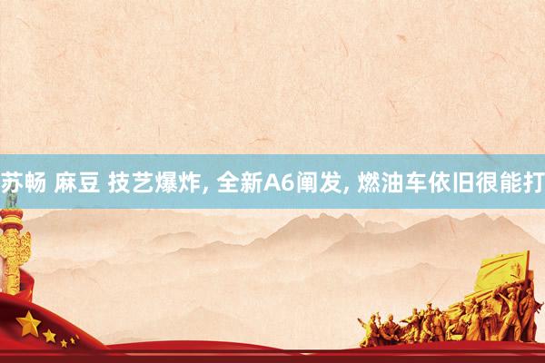 苏畅 麻豆 技艺爆炸， 全新A6阐发， 燃油车依旧很能打